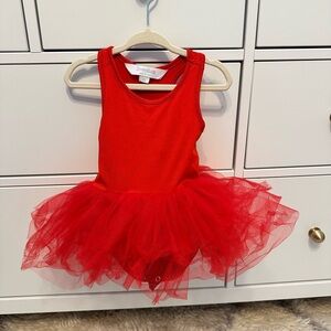 I love plum Red Tutu Dress for Kids